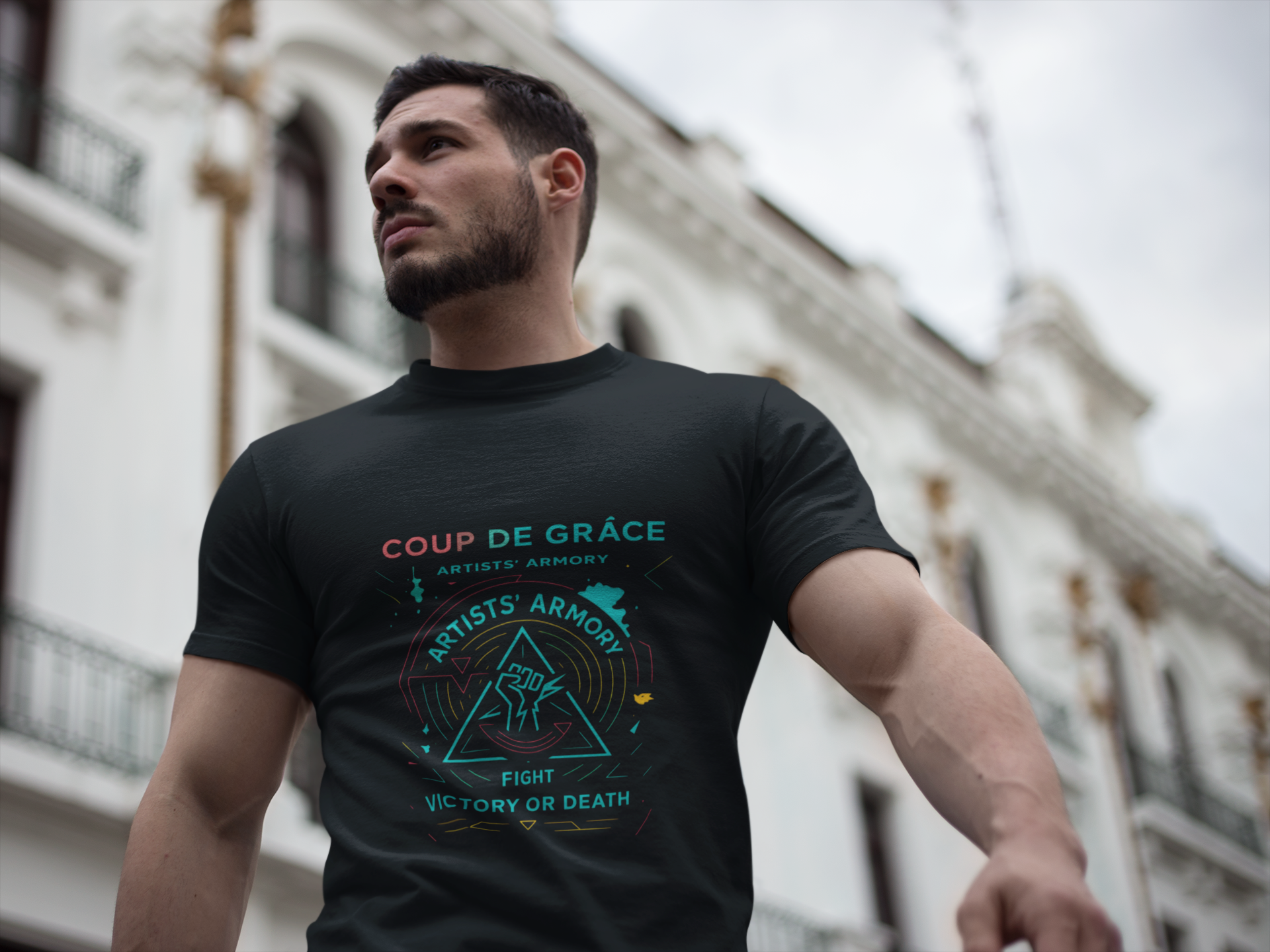 Men’s Victory or Death Spectrum Tee | Artists’ Armory