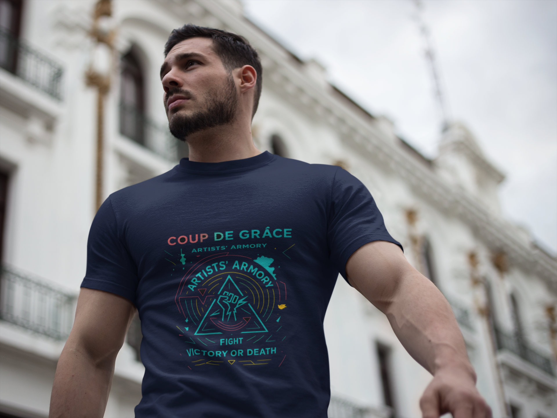 Men’s Victory or Death Spectrum Tee | Artists’ Armory