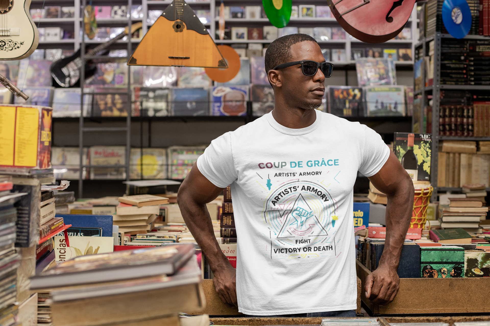Men’s Victory or Death Spectrum Tee | Artists’ Armory