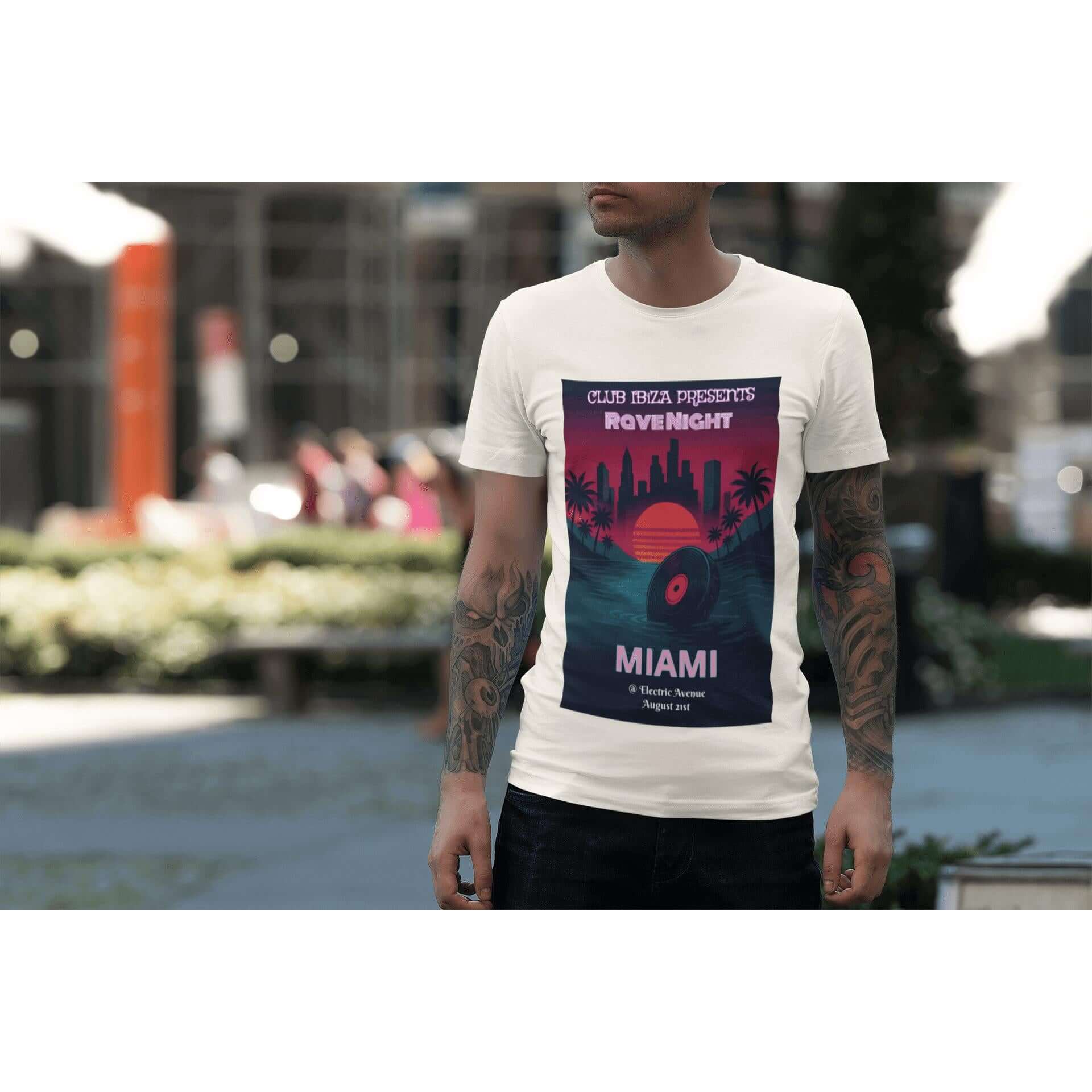 Miami Rave Nights Tee | Artists’ Armory