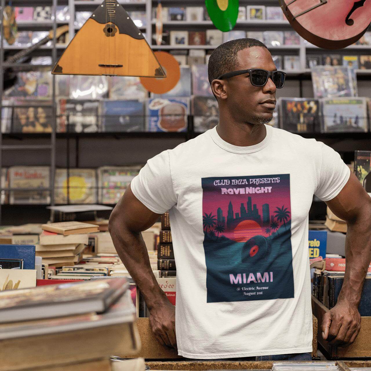 Miami Rave Nights Tee | Artists’ Armory