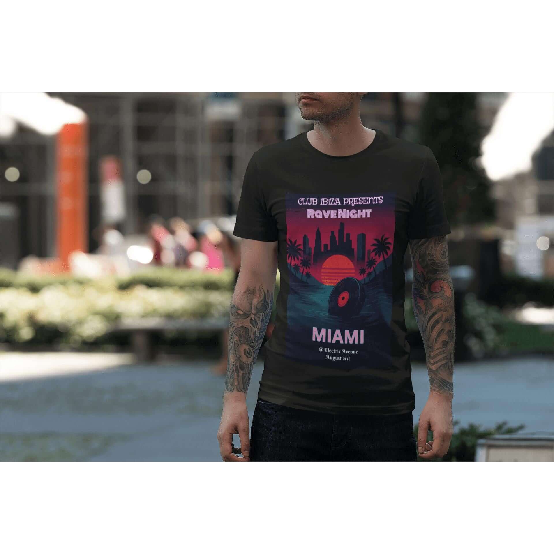 Miami Rave Nights Tee | Artists’ Armory
