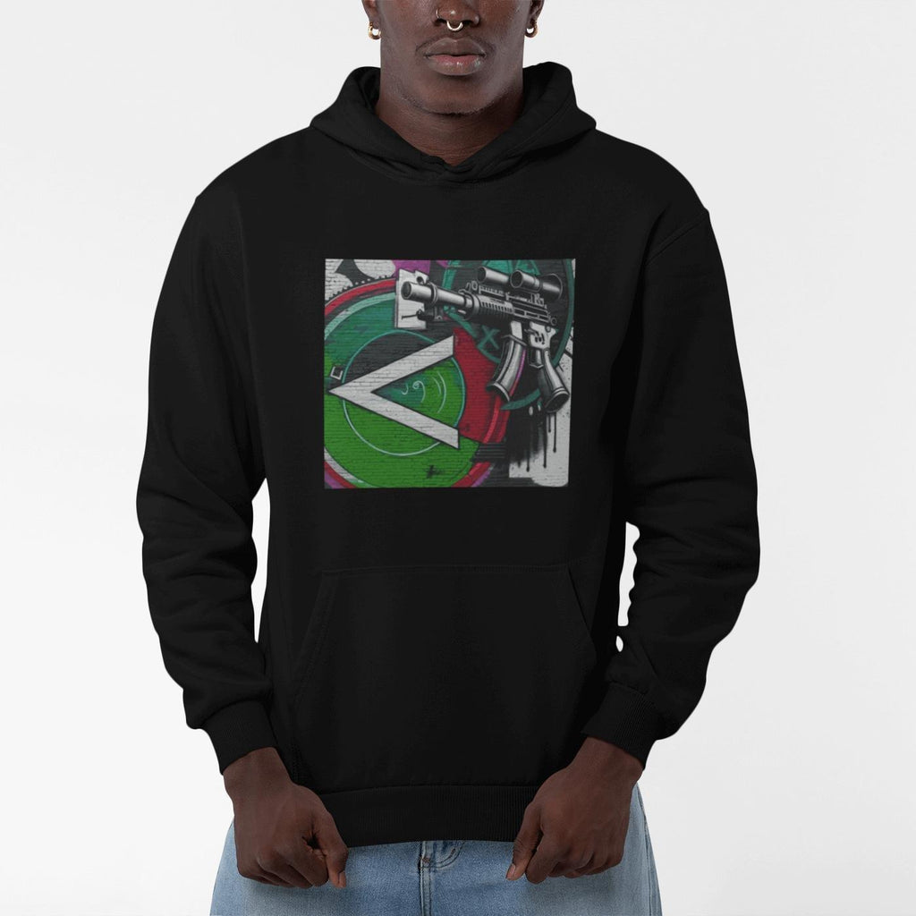 Military Green Machine Gun as Art Hoodie | Artists' Armory