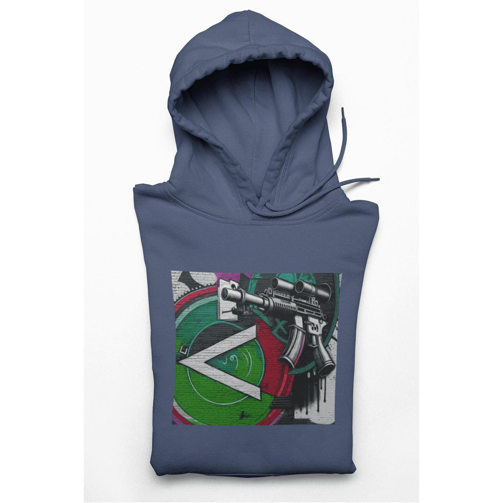 Military Green Machine Gun as Art Hoodie | Artists' Armory