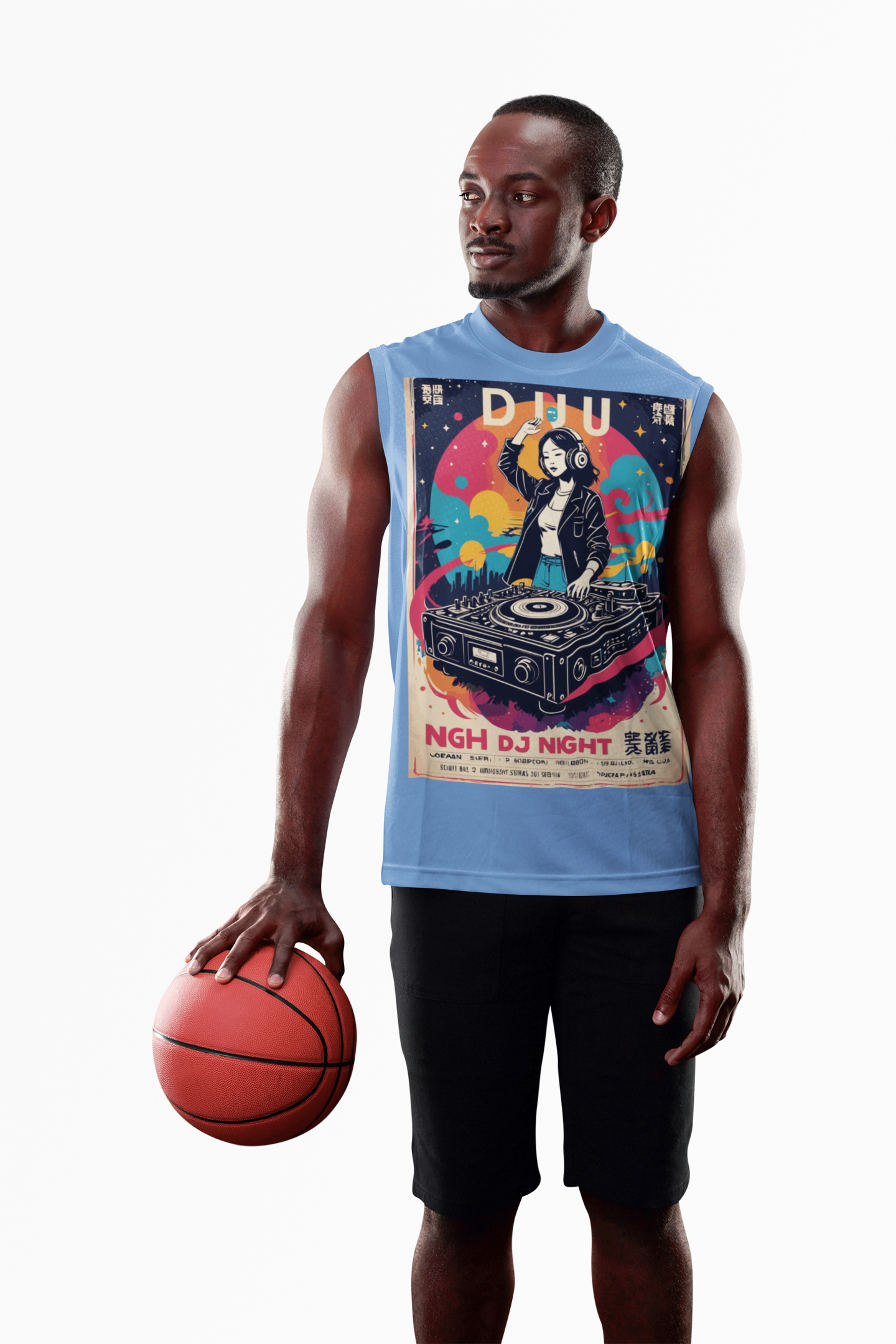 🎧 Retro DJ Night Tank Top | Artists’ Armory