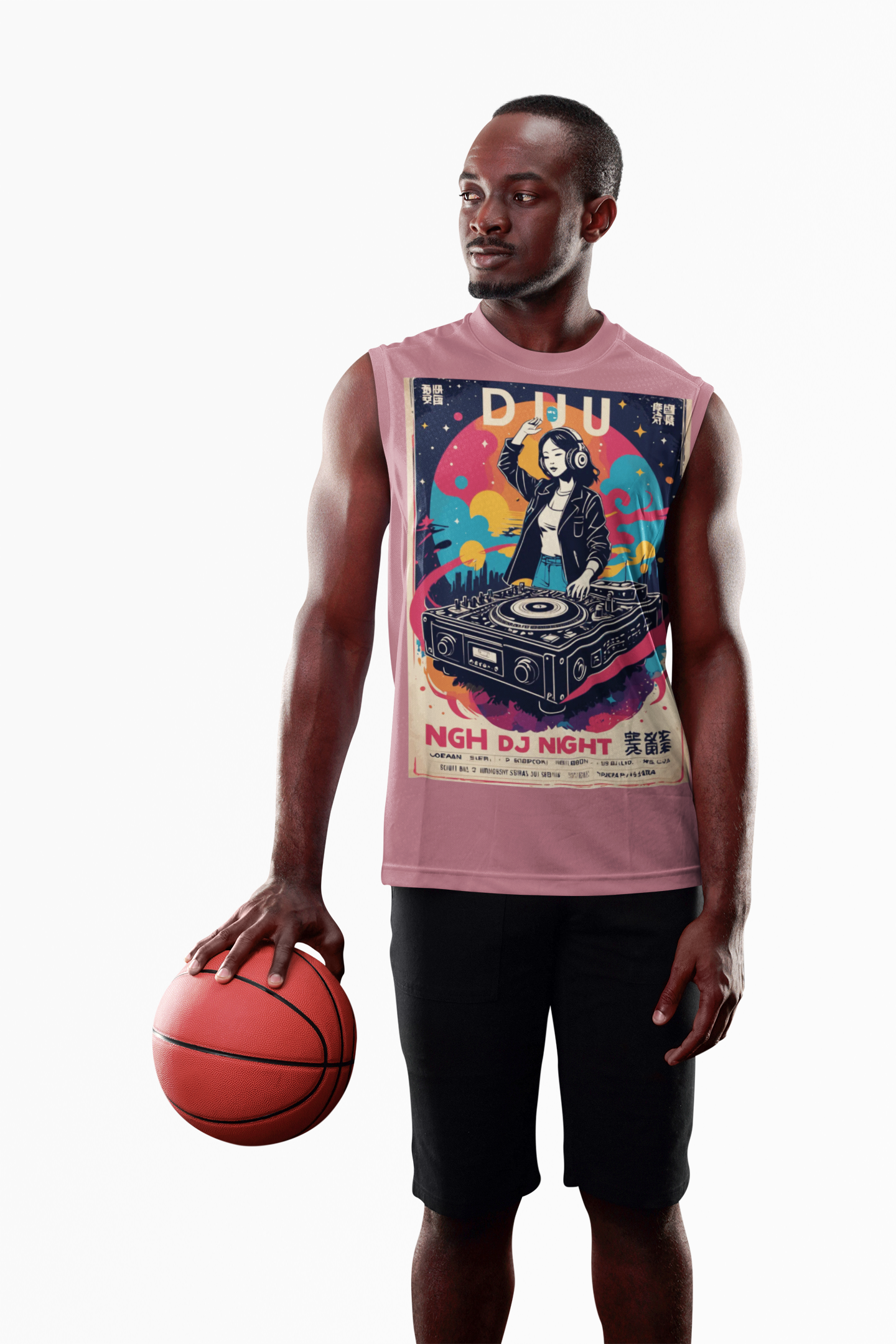 🎧 Retro DJ Night Tank Top | Artists’ Armory
