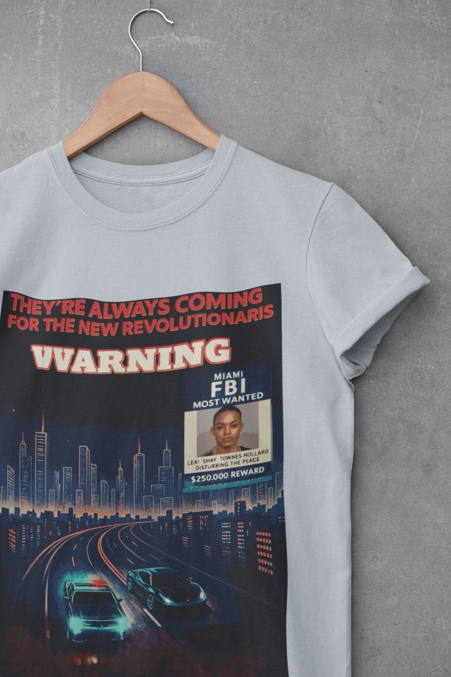 🎯 Revolutionaries Racing Tee – Miami Vice Streetwear | Artists’ Armory