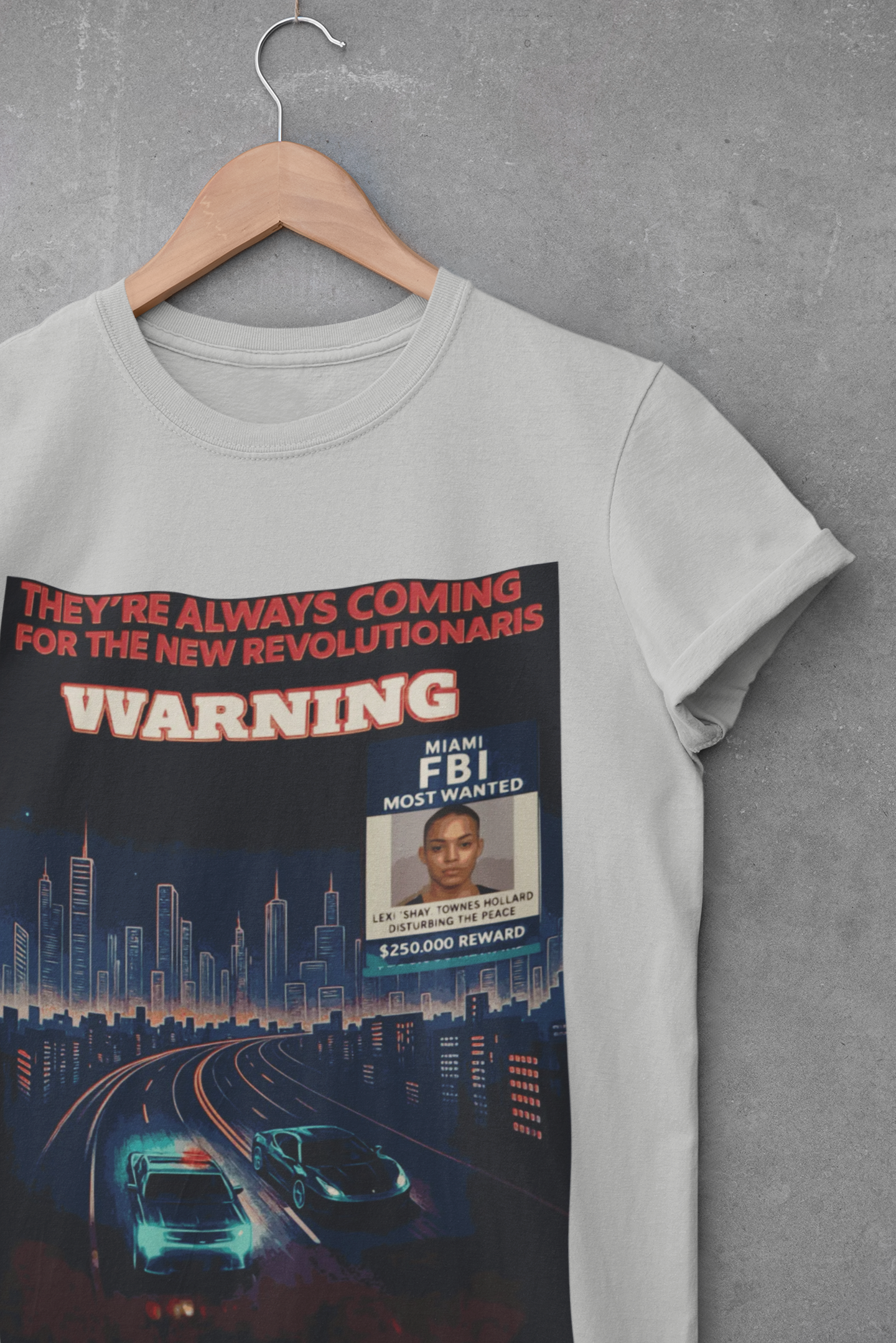 🎯 Revolutionaries Racing Tee – Miami Vice Streetwear | Artists’ Armory