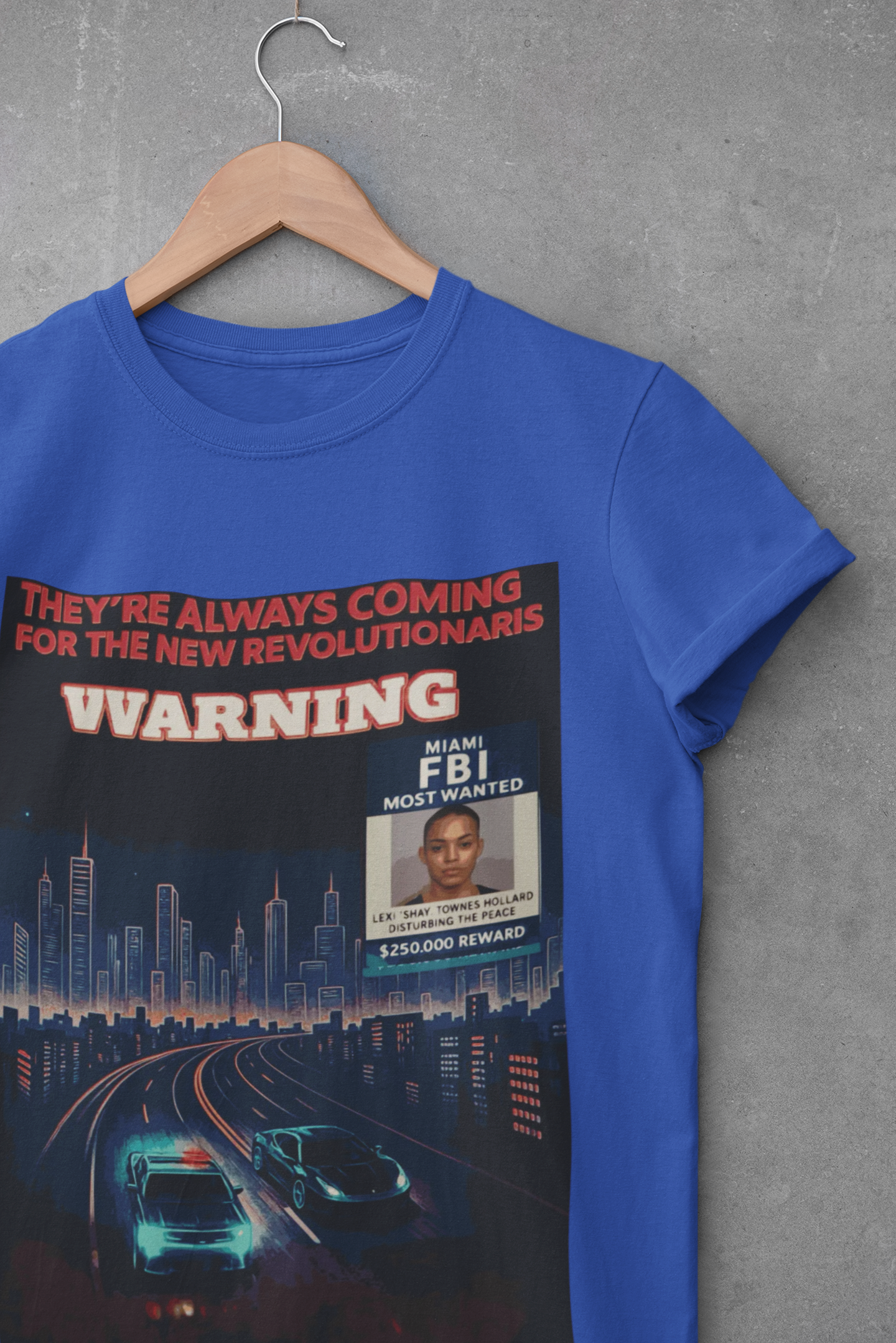 🎯 Revolutionaries Racing Tee – Miami Vice Streetwear | Artists’ Armory