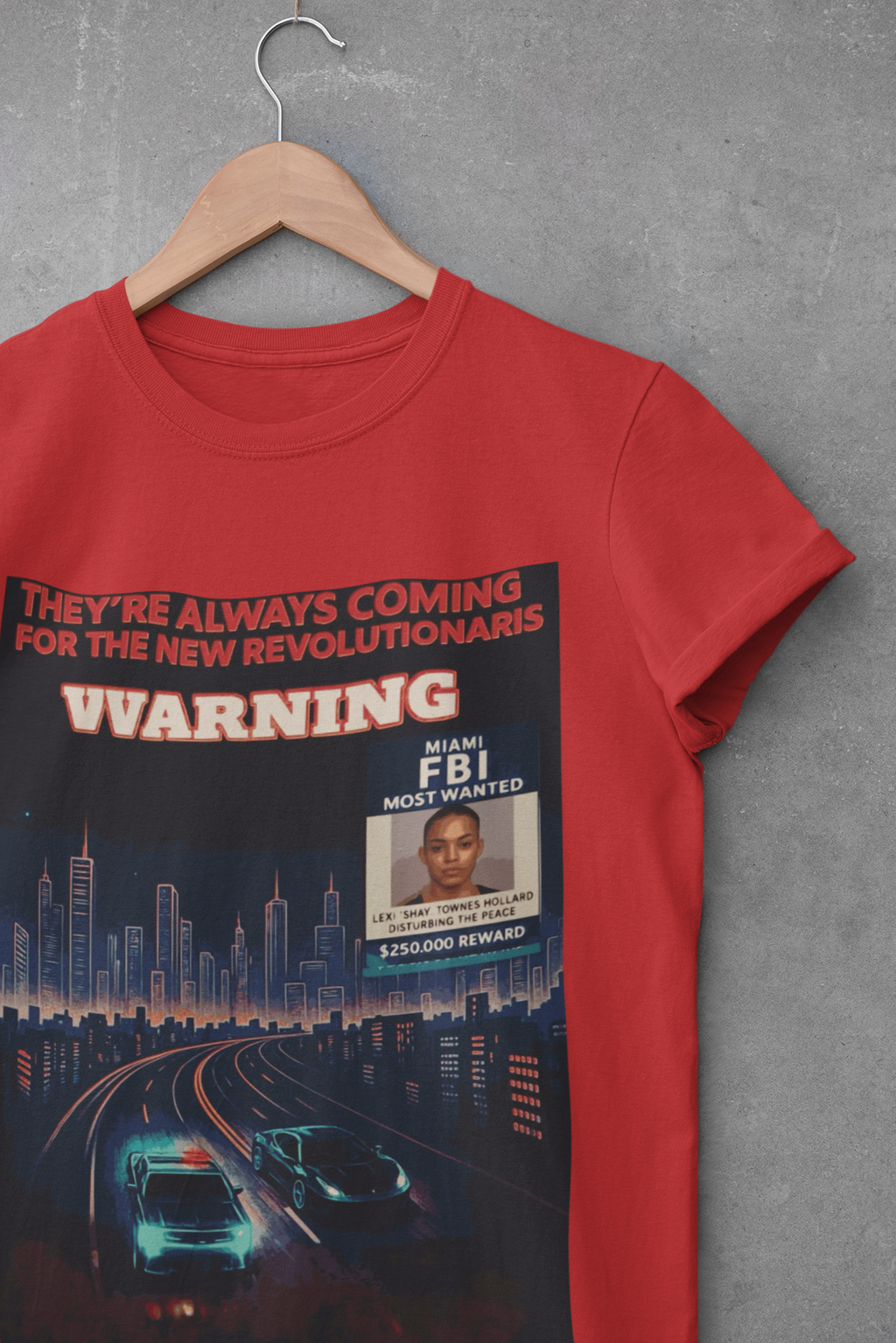 🎯 Revolutionaries Racing Tee – Miami Vice Streetwear | Artists’ Armory