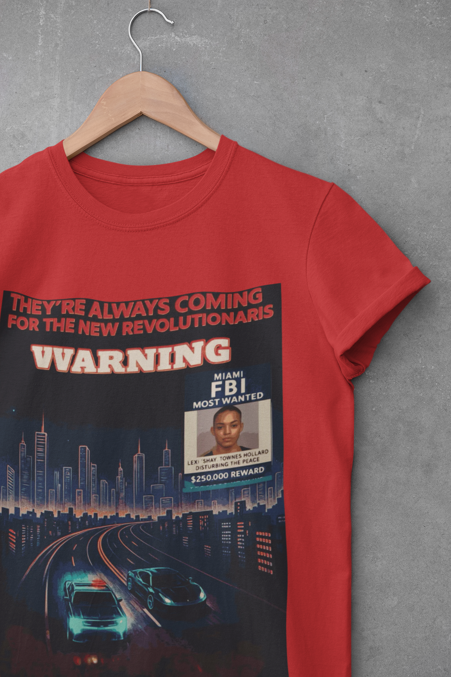 🎯 Revolutionaries Racing Tee – Miami Vice Streetwear | Artists’ Armory