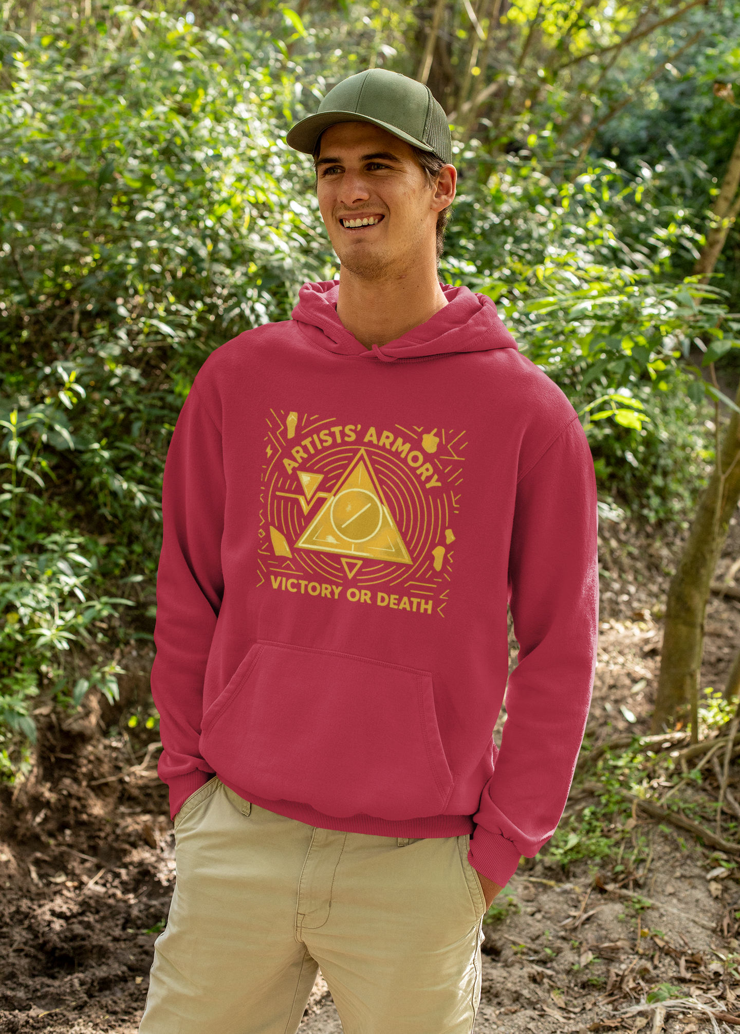 Streetwear Pyramid Hoodie | Artists’ Armory