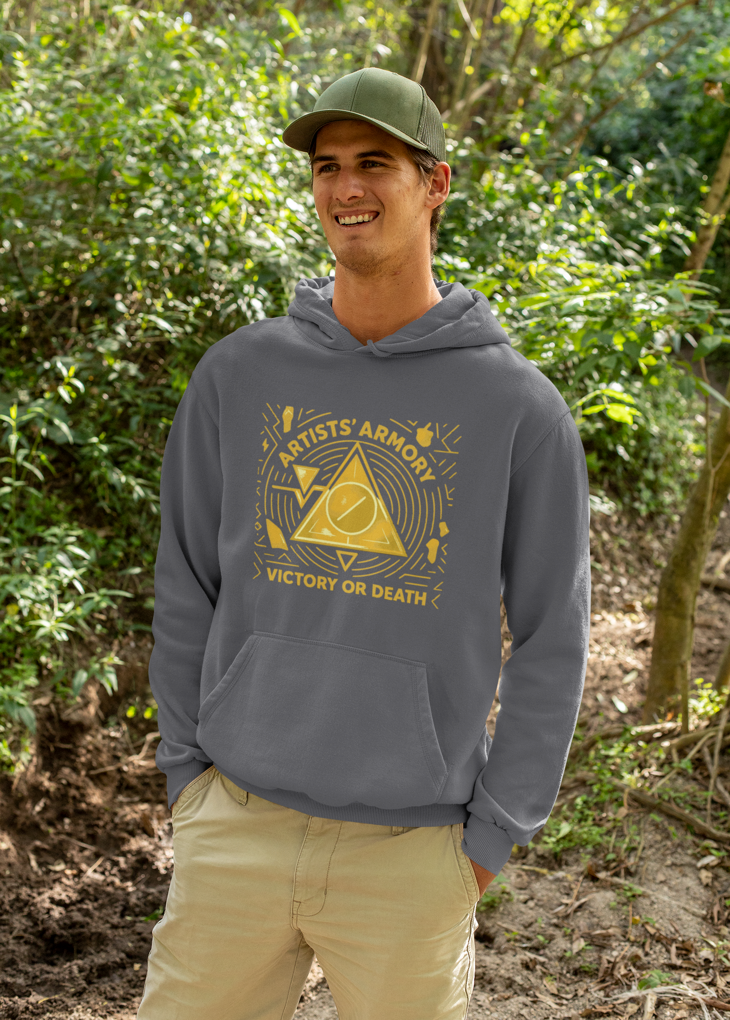 Streetwear Pyramid Hoodie | Artists’ Armory