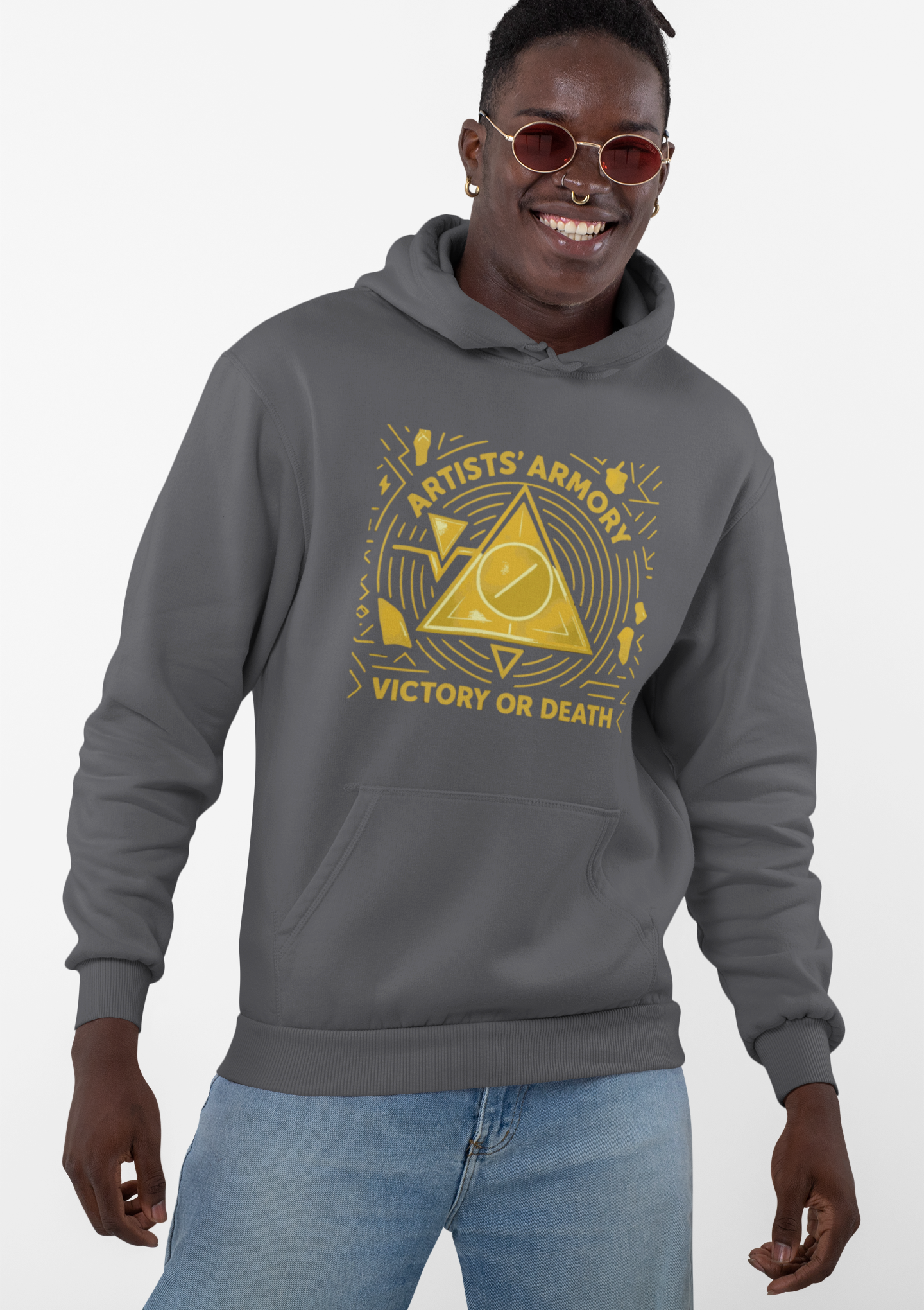 Streetwear Pyramid Hoodie | Artists’ Armory