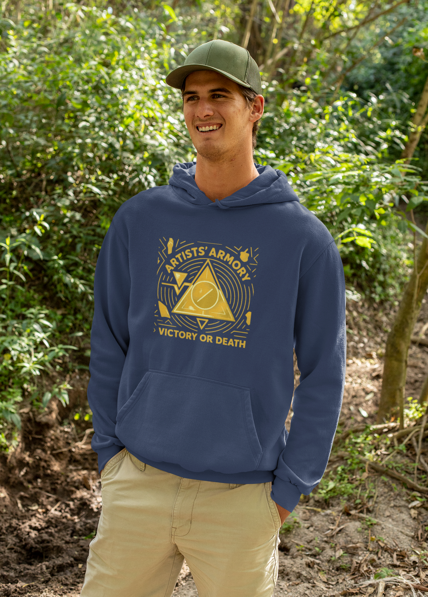 Streetwear Pyramid Hoodie | Artists’ Armory