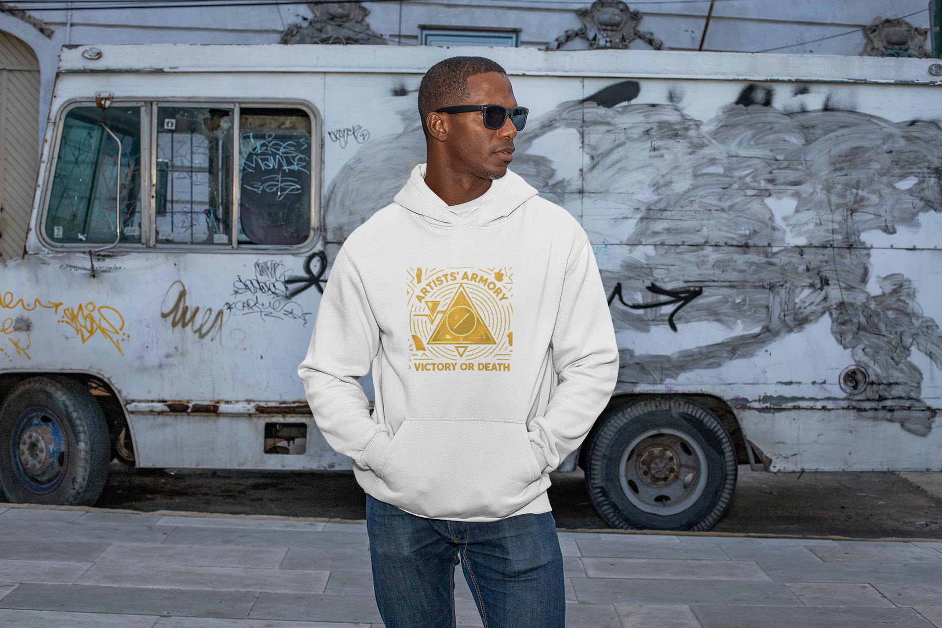 Streetwear Pyramid Hoodie | Artists’ Armory