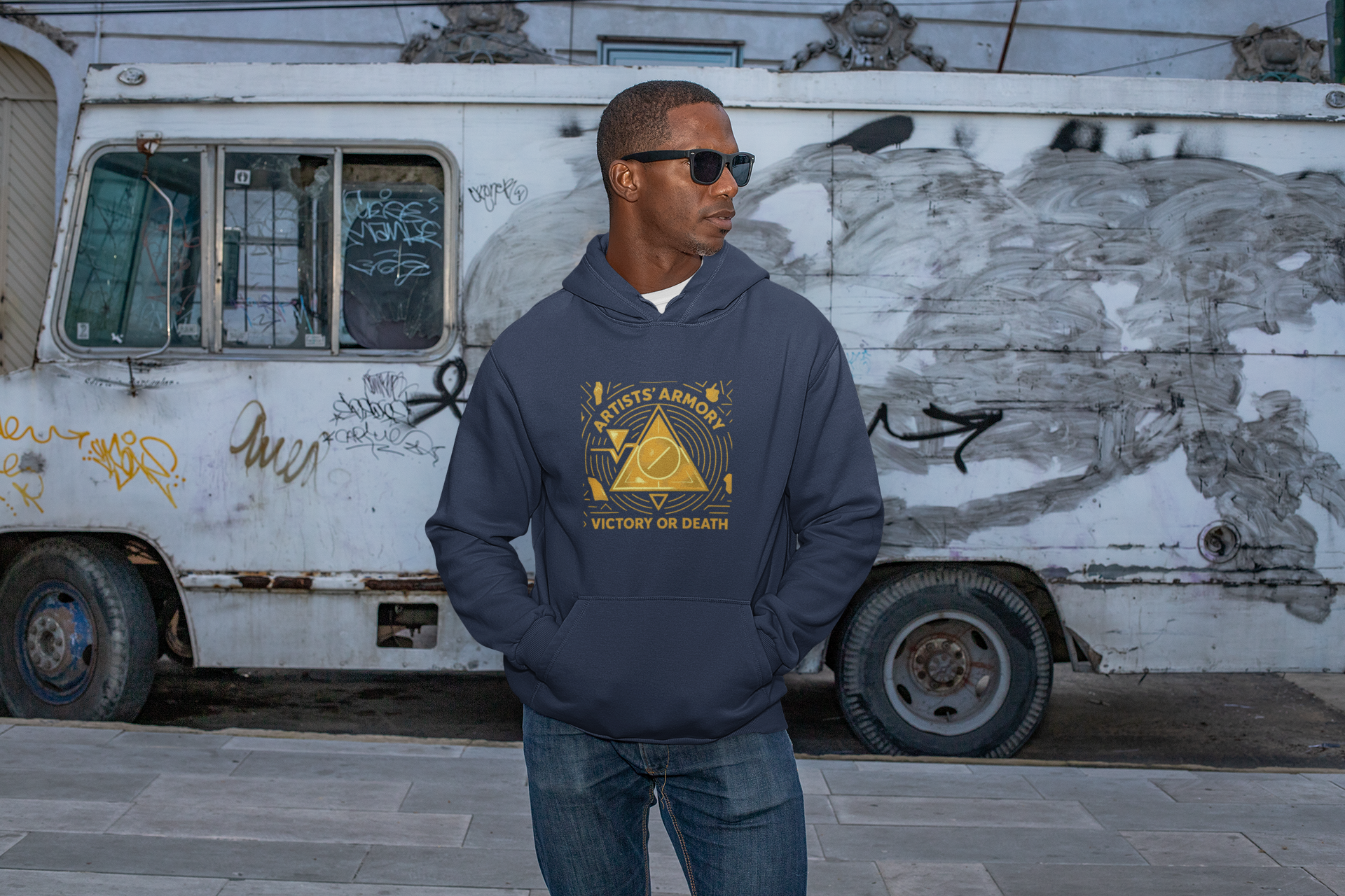 Streetwear Pyramid Hoodie | Artists’ Armory