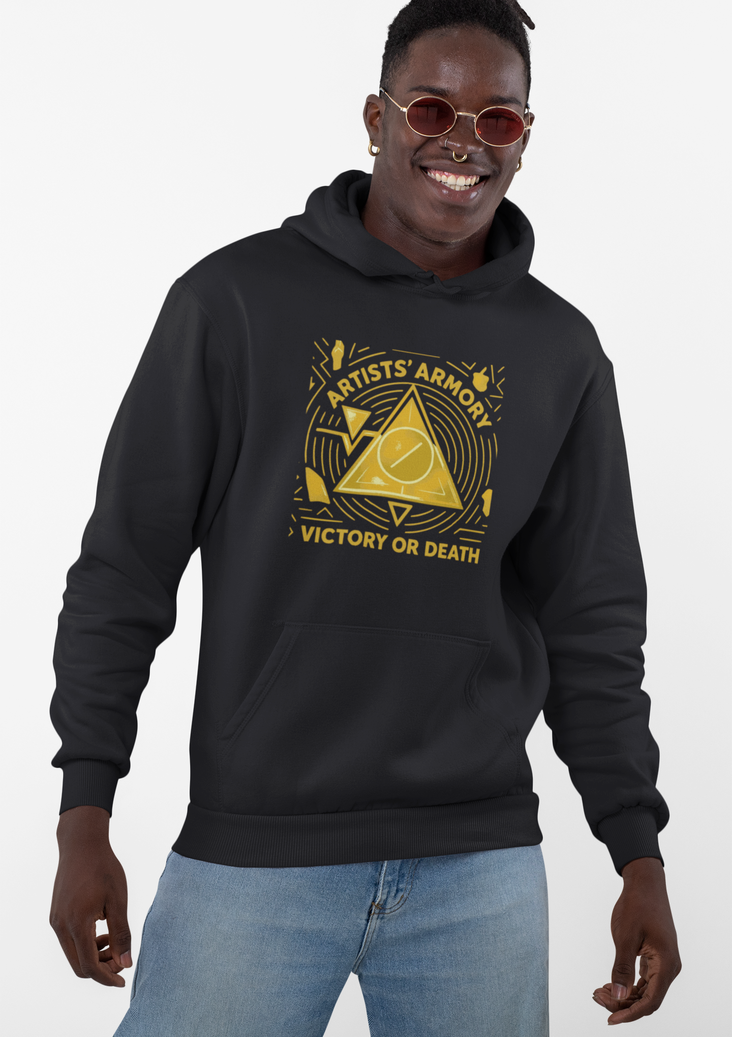 Streetwear Pyramid Hoodie | Artists’ Armory
