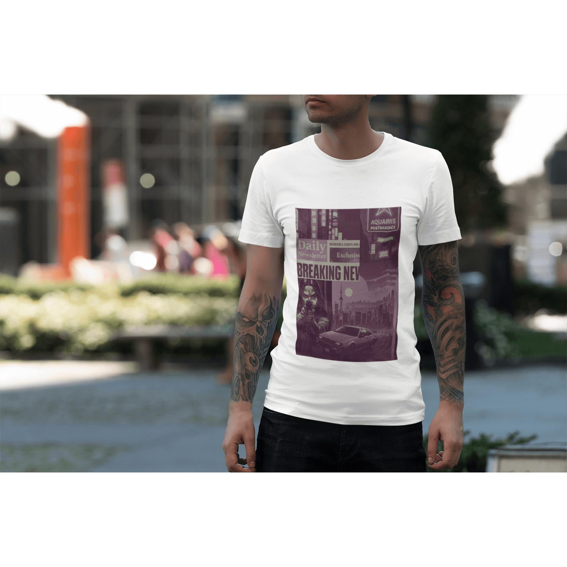 Urban Gun Speed Tee – Greyed Out Edition