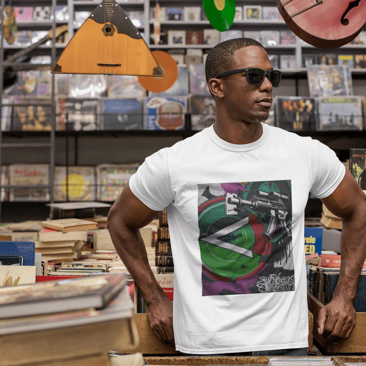 Visual Disarmament Tee – Alt Green | Artists’ Armory