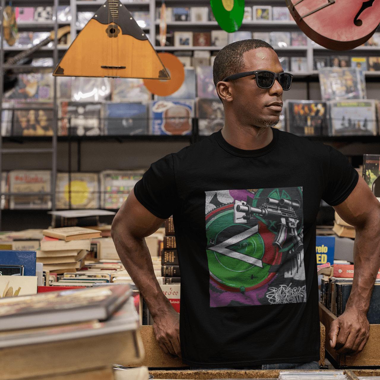 Visual Disarmament Tee – Alt Green | Artists’ Armory