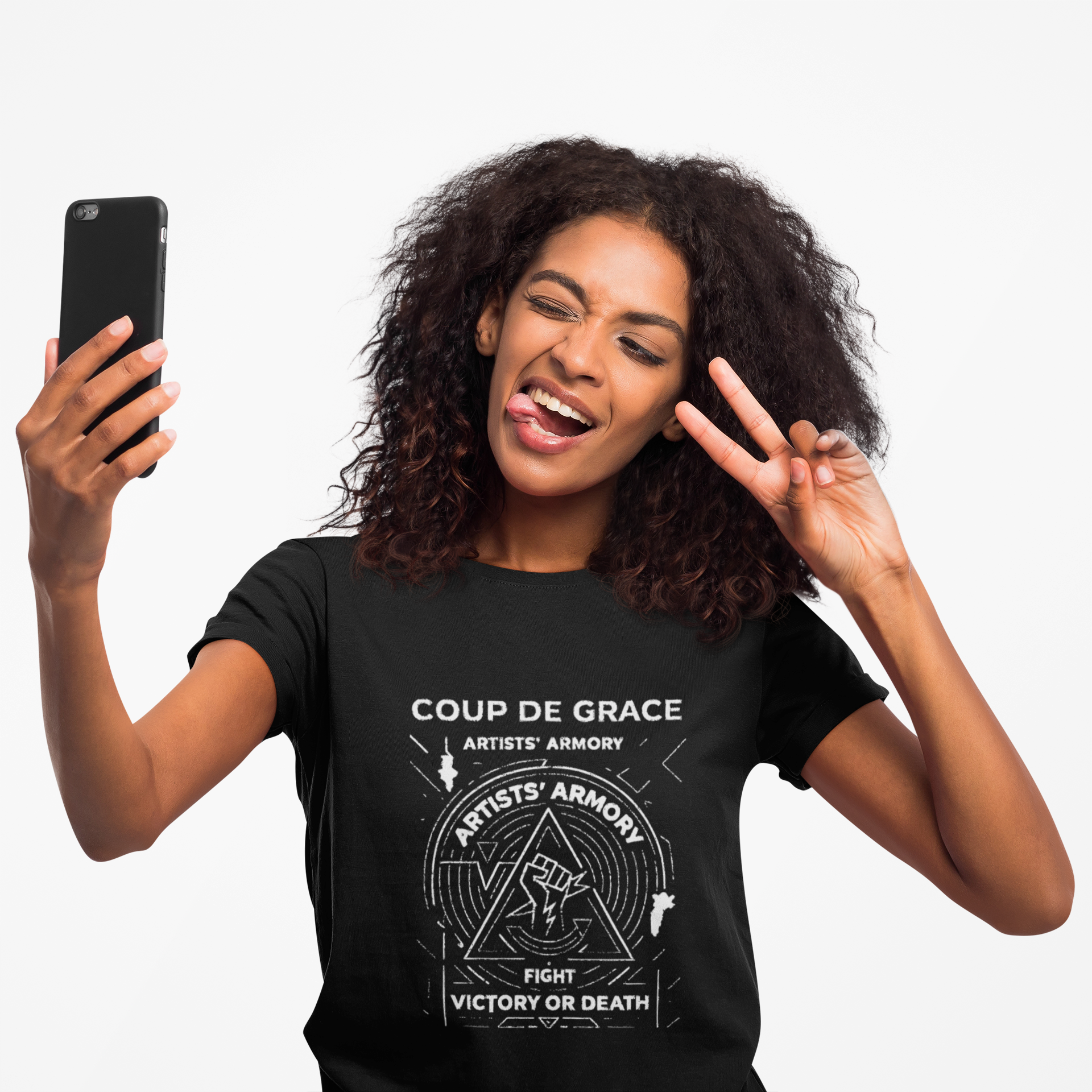 Women’s Victory or Death Midnight Tee | Artists’ Armory