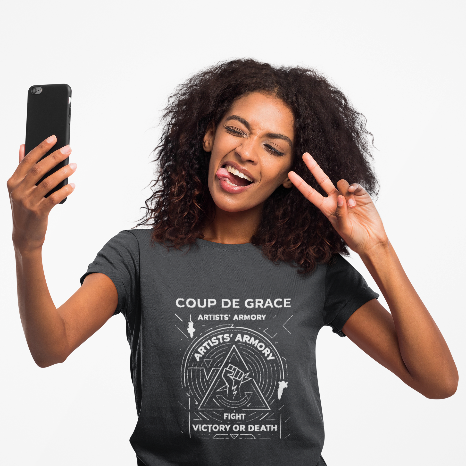 Women’s Victory or Death Midnight Tee | Artists’ Armory