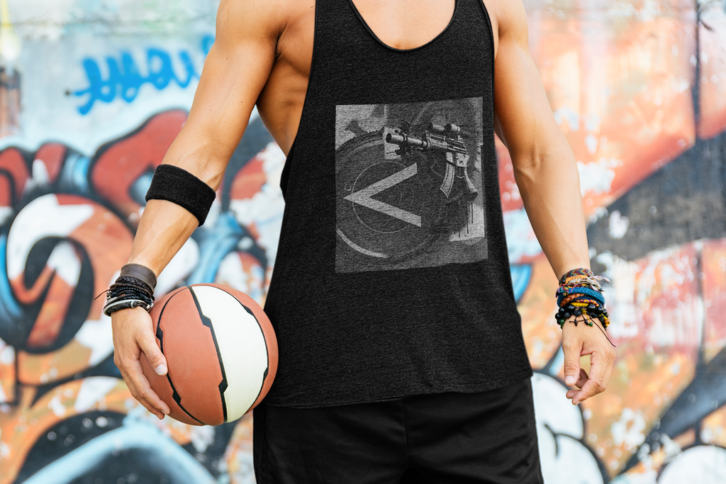 Machine Gun as Art Tank Top | Artists' Armory